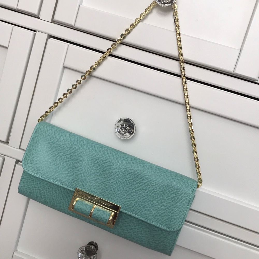 NEW Ivanka Trump Turquoise Purse